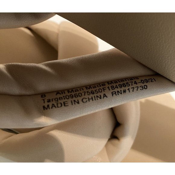 Universal Thread Cosette Sandal Women's 8 Tan Brown Slip-on Padded Flat Heel - Picture 9 of 9